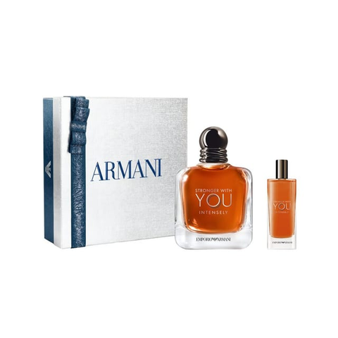 Giorgio Armani Emporio Armani Stronger With You Intensely Eau De Parfum 100mL 2 Piece Set