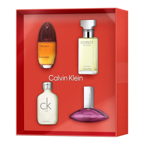 Calvin Klein Women's Miniature 4 Piece Gift Set