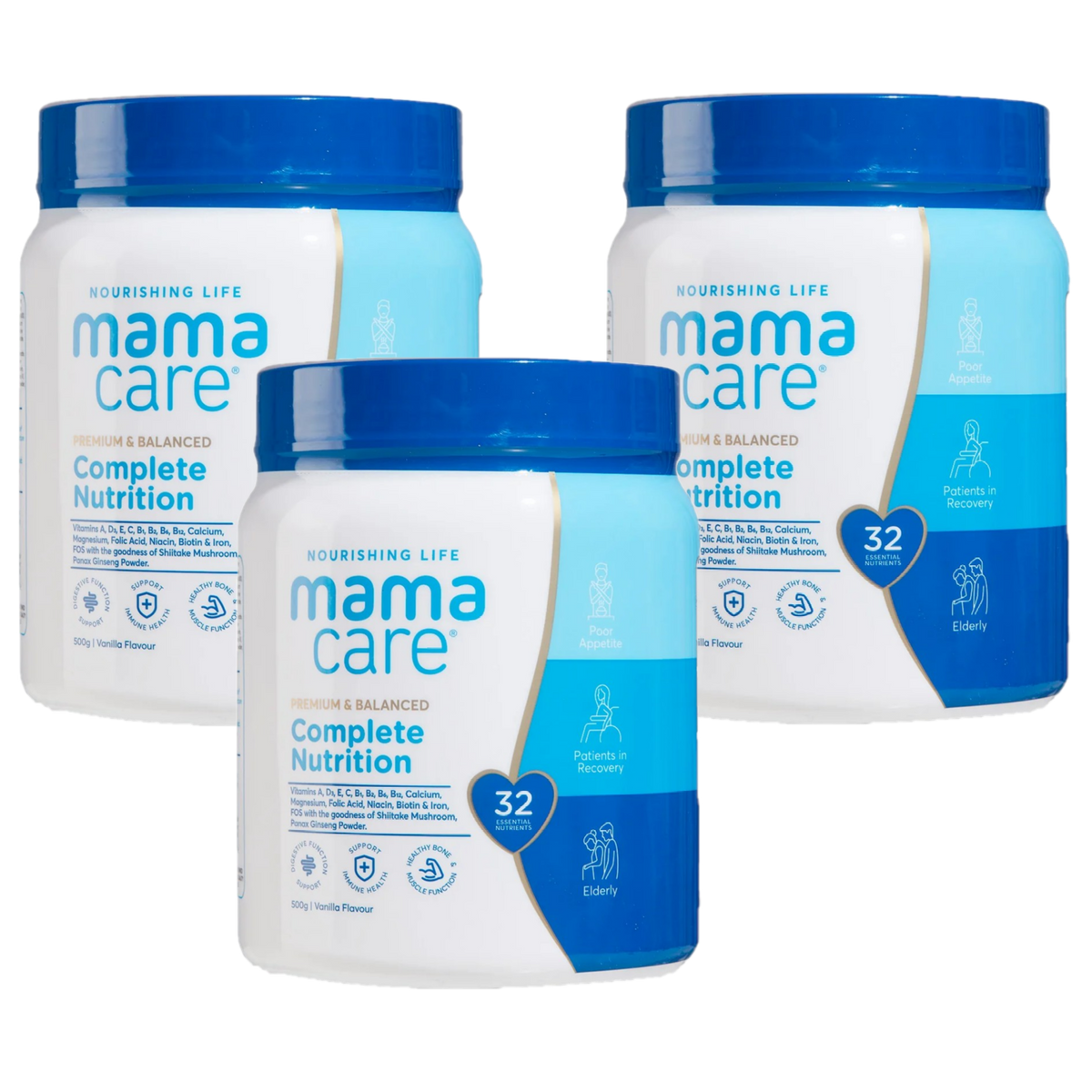 MamaCare Complete Nutrition 3 x 500g (Expiry 05/2026) - Special Bundle