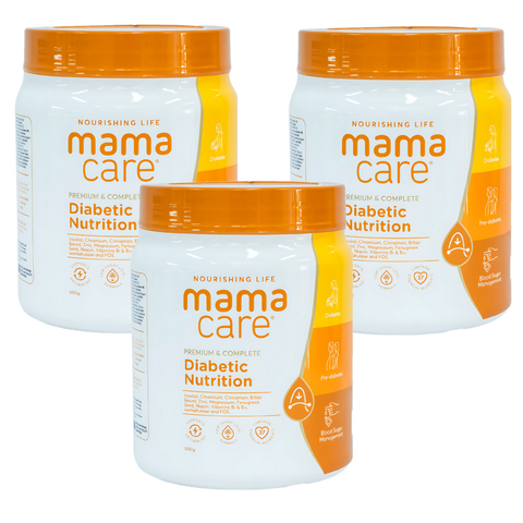 MamaCare Diabetic Nutrition 3 x 500g - Special Bundle