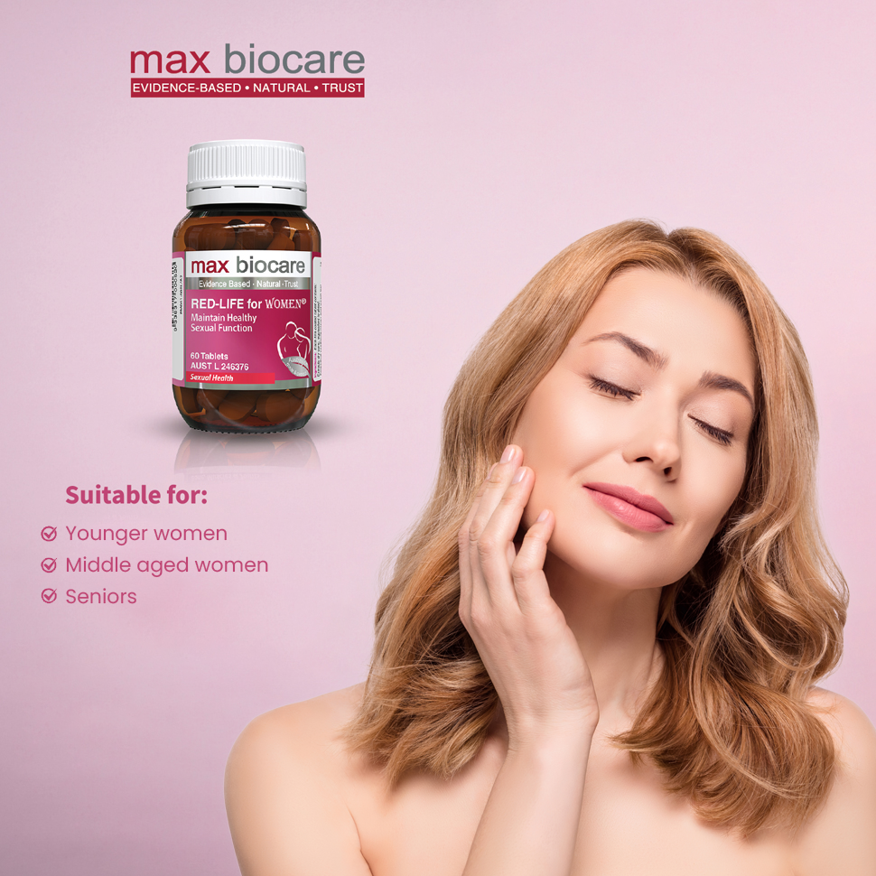 MAX BIOCARE Redlife for Women 60 Tablets