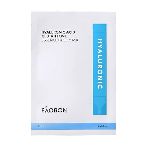 Eaoron Hyaluronic Acid Glutathione Essence Face Mask 1 Pack