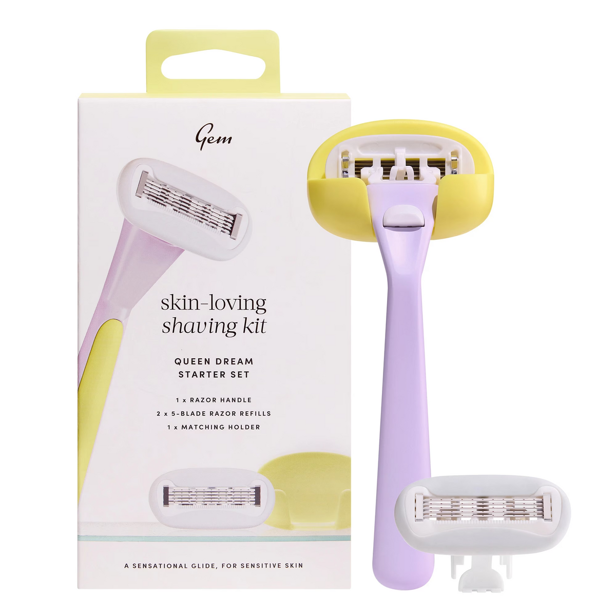 Gem Skin-Loving Shaving Kit: Queen Dream 1 Pack