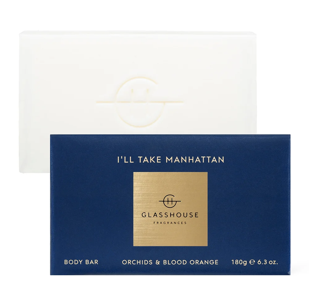 GlassHouse Fragrances I'll Take Manhattan Fragrance Body Bar 180g