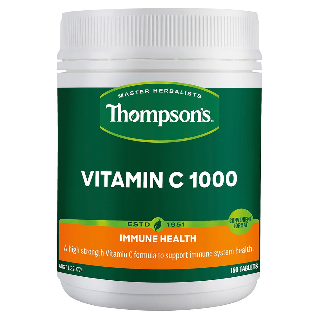 Thompson's Vitamin C Chewable 1000mg 150 Tablets
