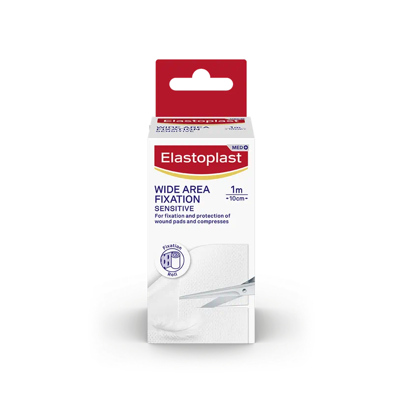 Elastoplast Wide Area Fixation Sensitive Tape 10cm x 1m