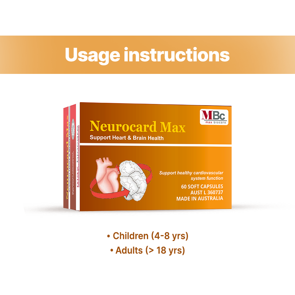 MAX BIOCARE Neurocard Max 60 Soft Capsules