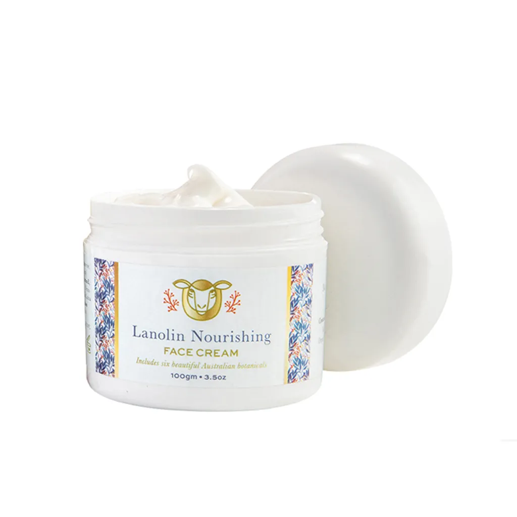 Natural Life 6 Botanicals Lanolin Nourishing Face Cream 100g