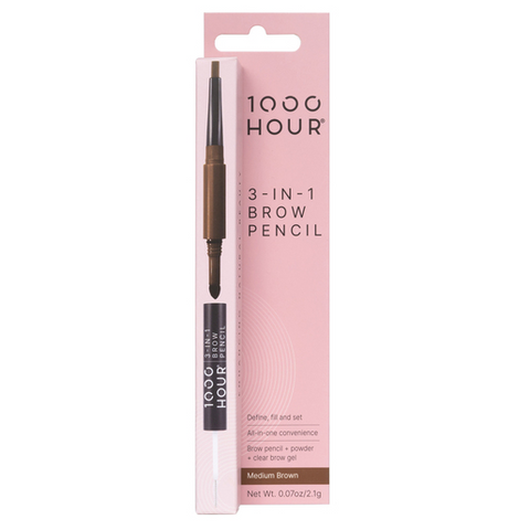 1000HOUR 3-in-1 Brow Pencil 2.1g 1 Piece