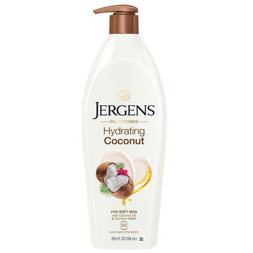 Jergens Oil Infused Hydrating Coconut Moisturiser 496mL