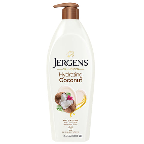 Jergens Oil Infused Hydrating Coconut Moisturiser 496mL