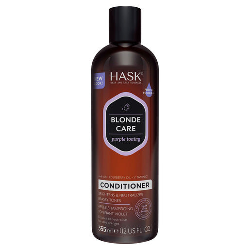 Hask Blonde Care Purple Toning Conditioner 355mL