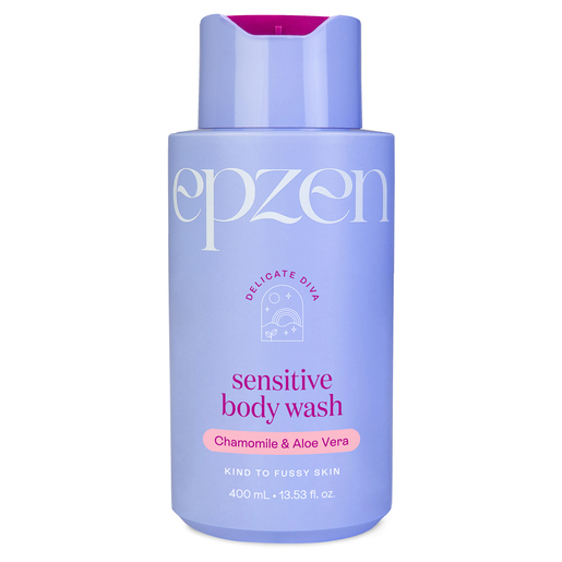 Epzen Delicate Diva Sensitive Skin Body Wash Chamomile & Aloe Vera 400mL