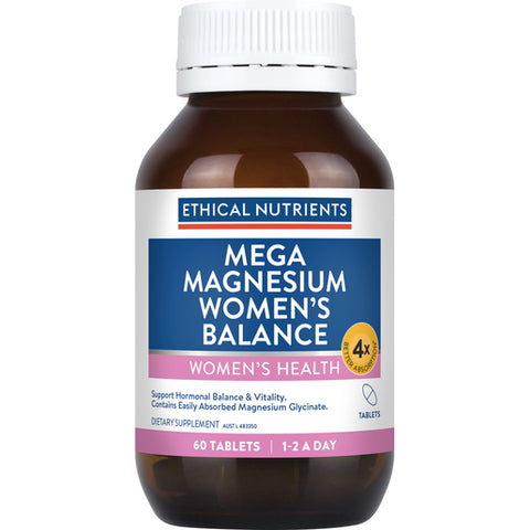 Ethical Nutrients Mega Magnesium Women's Balance 60 Tablets