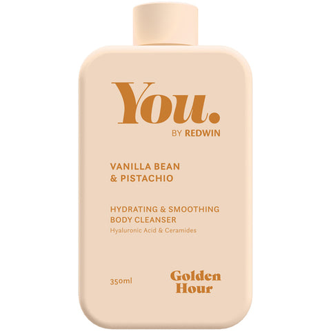 You By Redwin Golden Hour Body Cleanser Vanilla Bean & Pistachio 350mL