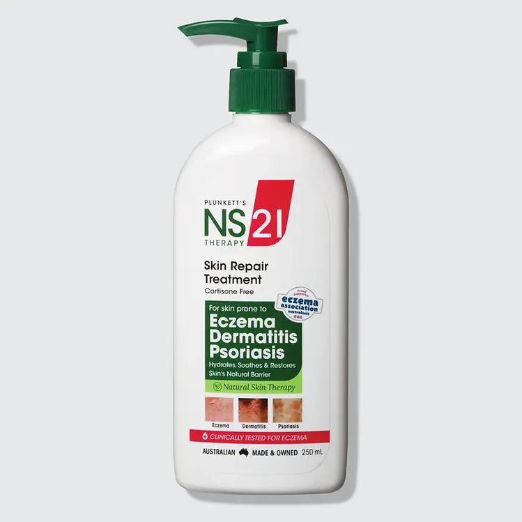 Plunkett's NUTRI SYNERGY 21 NS 21 Skin Repair Treatment Pump 250mL