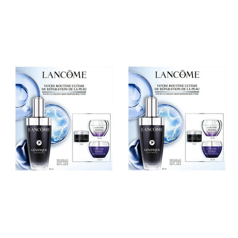 LANCOME Genifique Ultimate Serum 50mL Routine Set + BONUS 1 Set