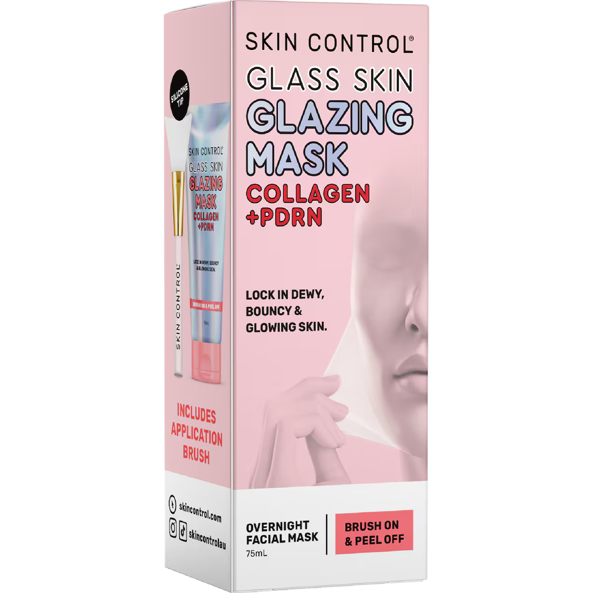 Skin Control Glass Skin Glazing Mask Collagen 75mL