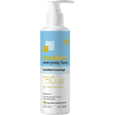 Hamilton SPF 50+ Everyday Face Lotion 200g