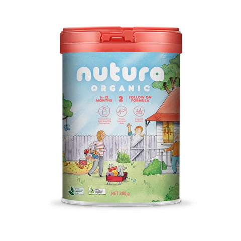 Nutura Organic Stage 2 Follow On Formula 800g