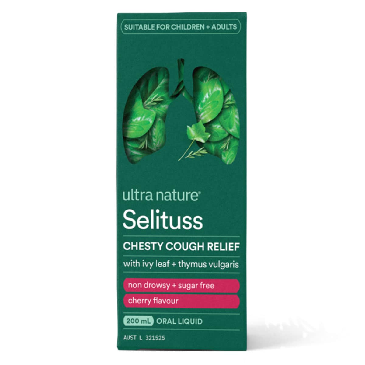 Ultra Nature Selituss Chesty Cough Relief 200mL