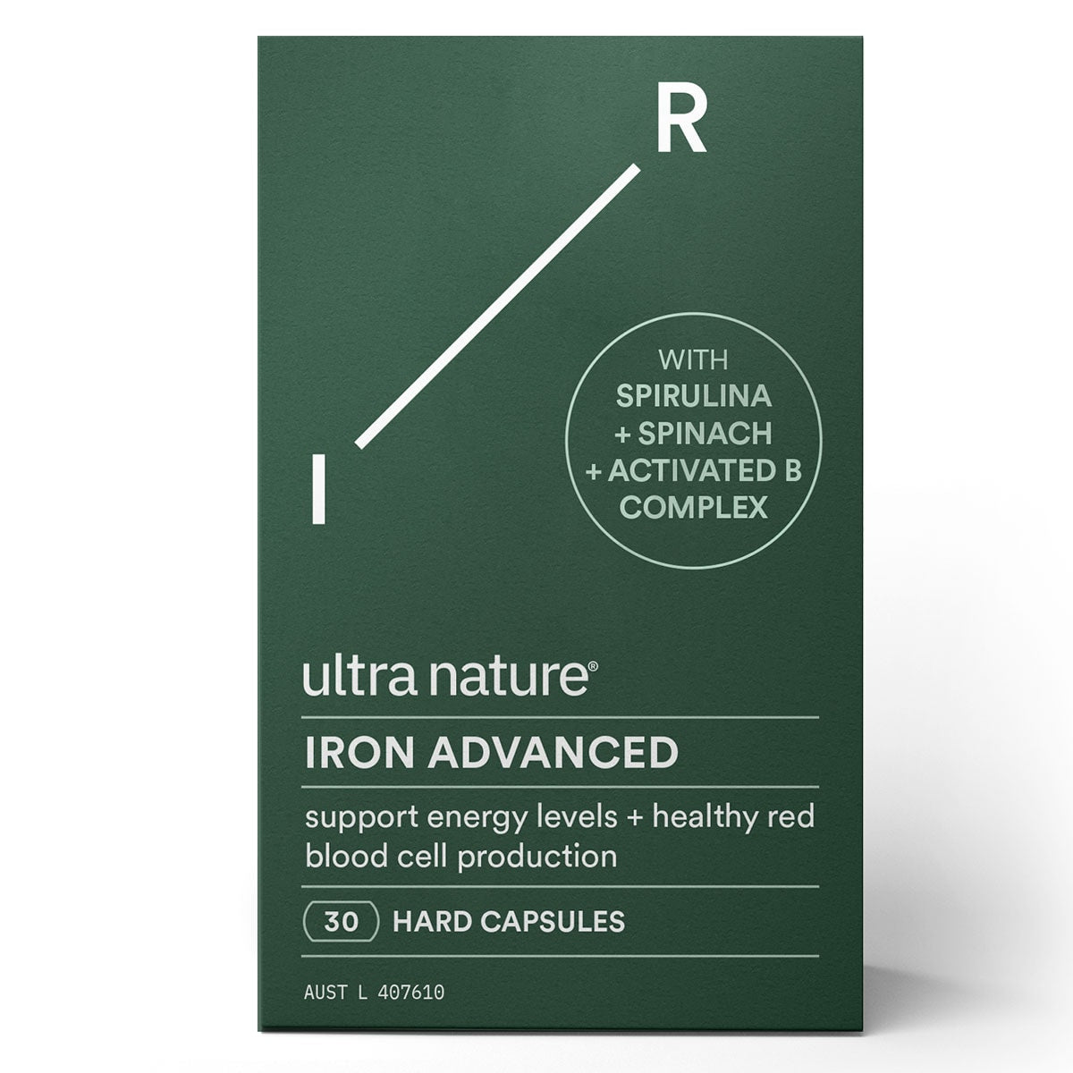 Ultra Nature Iron Advanced 30 Capsules