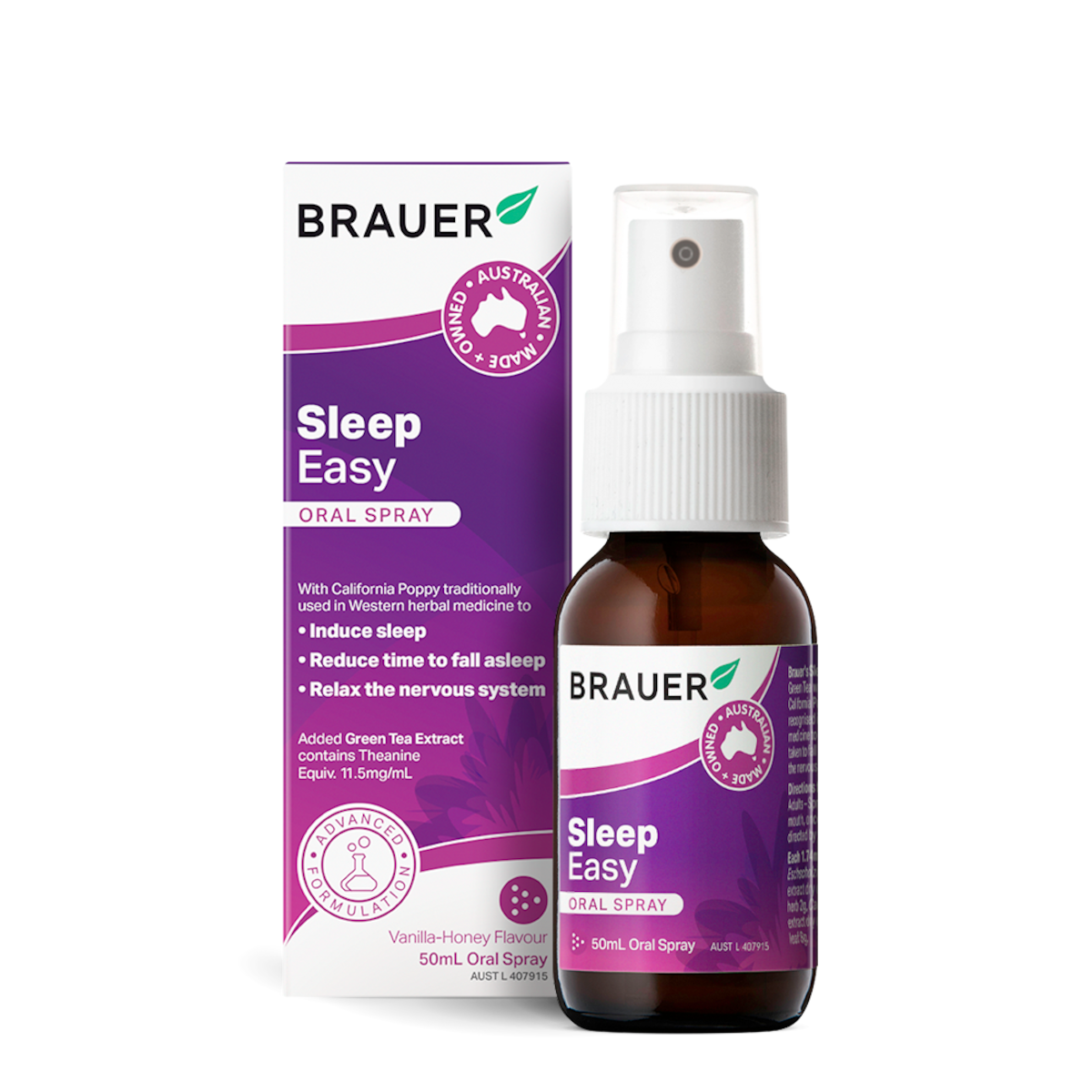 Brauer Sleep Easy Oral Spray 50mL