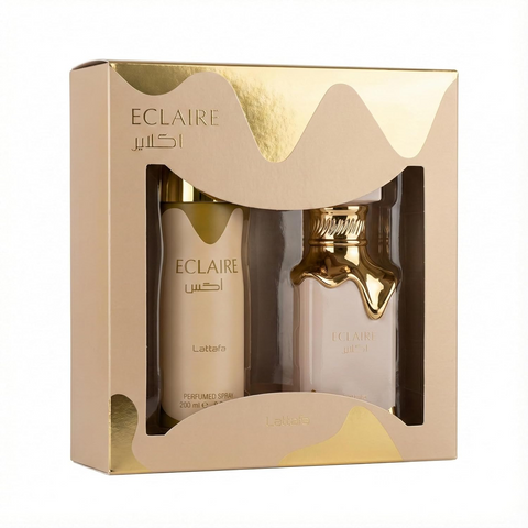 Eclaire by Lattafa Eau De Parfum 100mL 2 Piece Gift Set