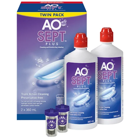 Aosept Plus Twin Pack 2 x 360mL