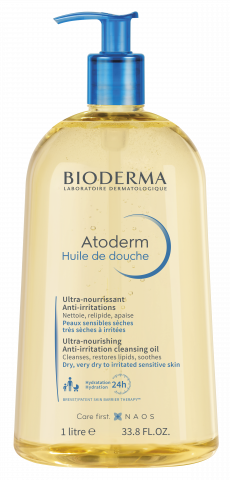 Bioderma Atoderm Shower Oil (Huile de Douche) 1L