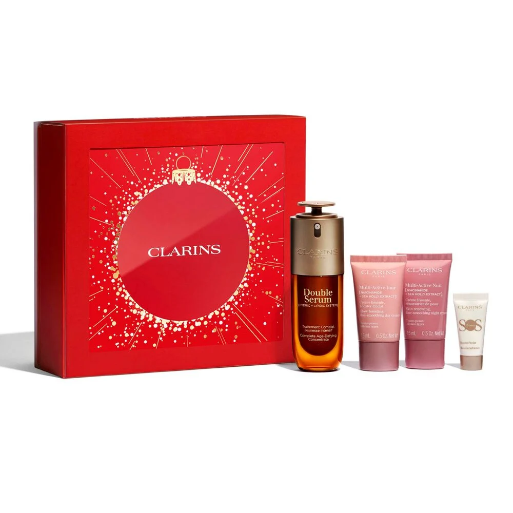 CLARINS Double Serum & Multi-Active Collection Holiday Gift Set