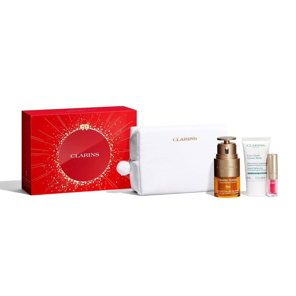 CLARINS Double Serum Eye Collection Holiday Gift Set