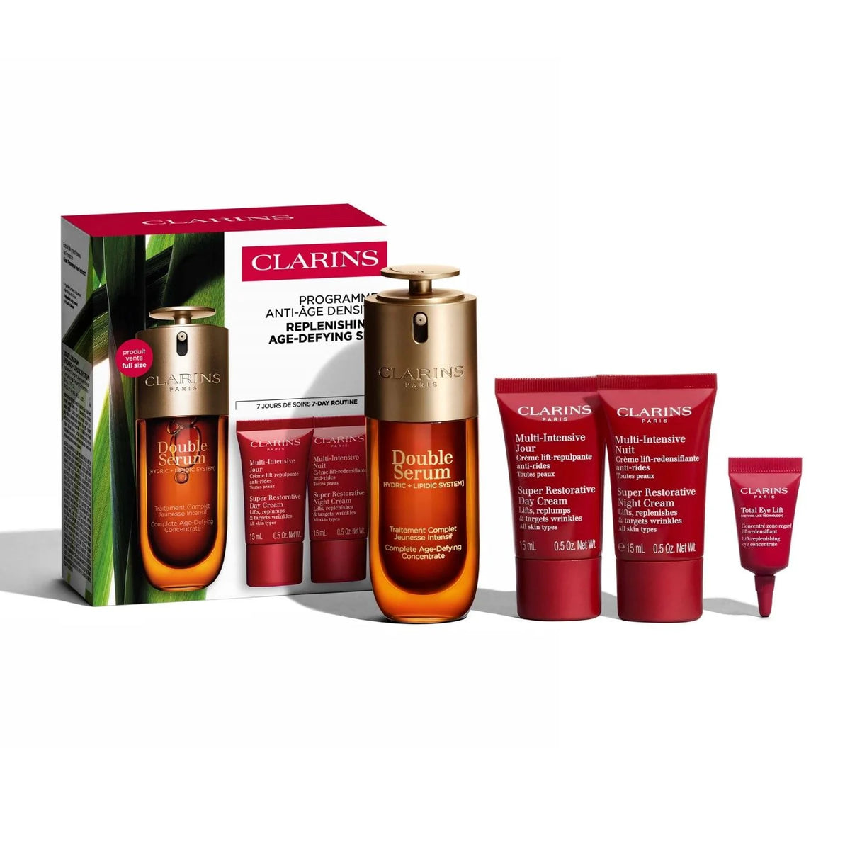 CLARINS Double Serum & Super Restorative Collection Gift Set