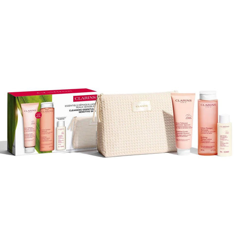 CLARINS Cleansed & Soothed Cleansing Sensitive Skin Set