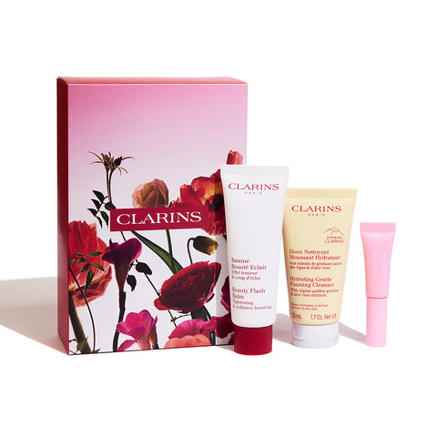 CLARINS Beauty Flash Balm Collection Gift Set