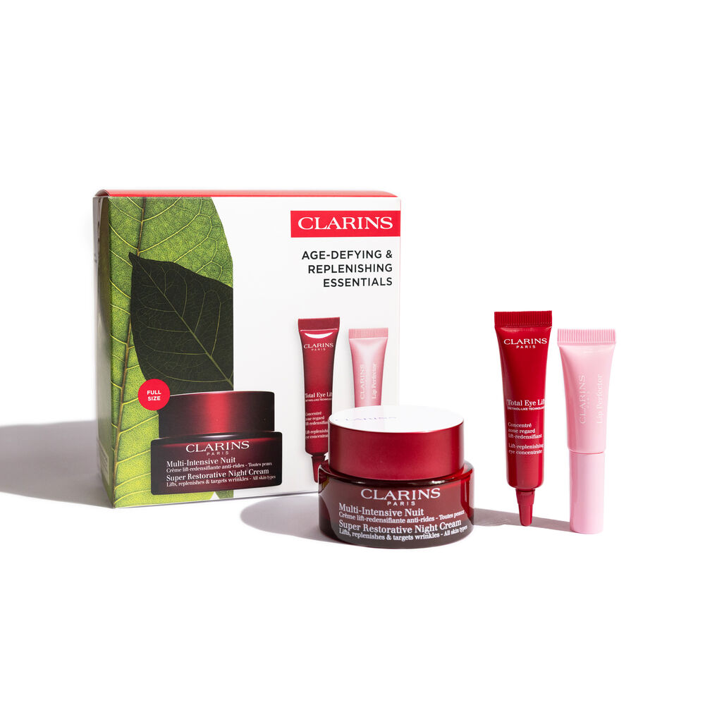 CLARINS Age-Defying & Replenishing Essentials Set