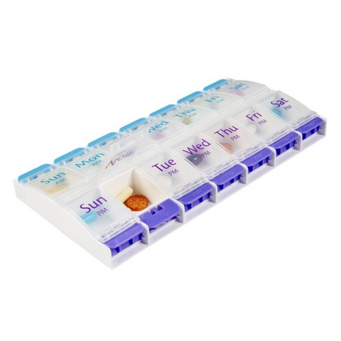 Making Life Easy Pill Reminder 7 Day AM/PM