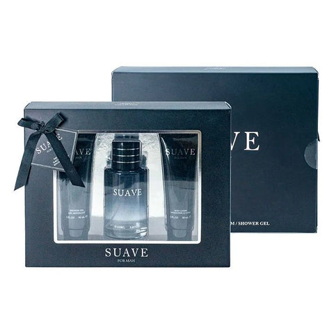 Suave Men's Eau de Parfume 110mL 3 Piece Gift Set