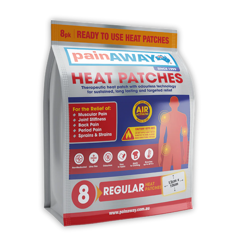 Pain Away Heat Patches Regular 8 Pack