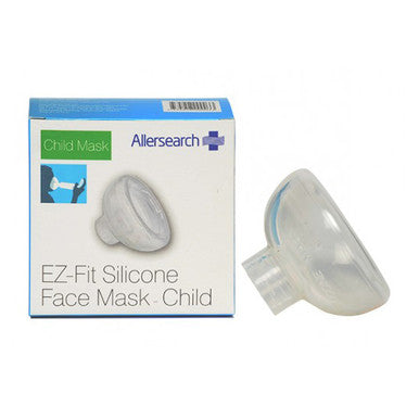 AllerSearch EZ-Fit Silicone Face Mask - Child Mask