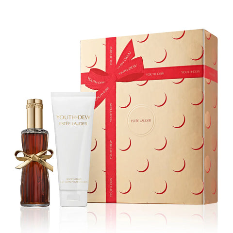 ESTEE LAUDER Youth-Dew Eau de Parfum Indulgent Duo Holiday 2025 Gift Set