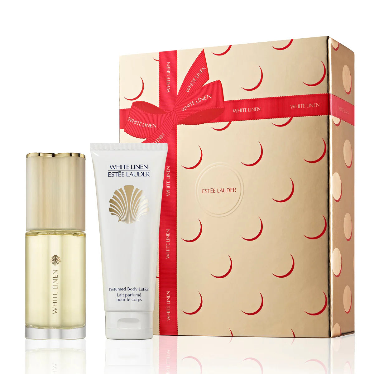 ESTEE LAUDER White Linen Eau de Parfum Indulgent Duo Holiday 2025 Gift Set