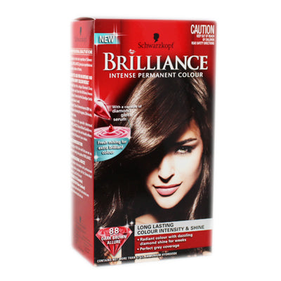 Schwarzkopf Brilliance Intense Permanent Hair Colour 88 Dak Brown Allure