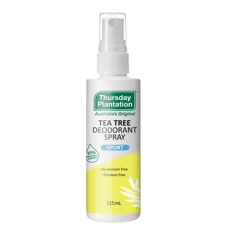 Thursday Plantation Tea Tree Deodorant Mist Spray Sport 115mL