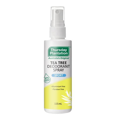 Thursday Plantation Tea Tree Deodorant Mist Spray Sport 115mL