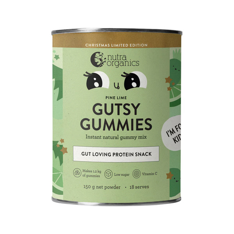 Nutra Organics Gutsy Gummies Pine Lime 150g - Limited Edition