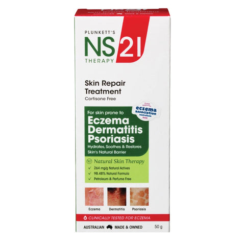 Plunkett's NUTRI SYNERGY 21 NS 21 Skin Repair Treatment Tube 50g
