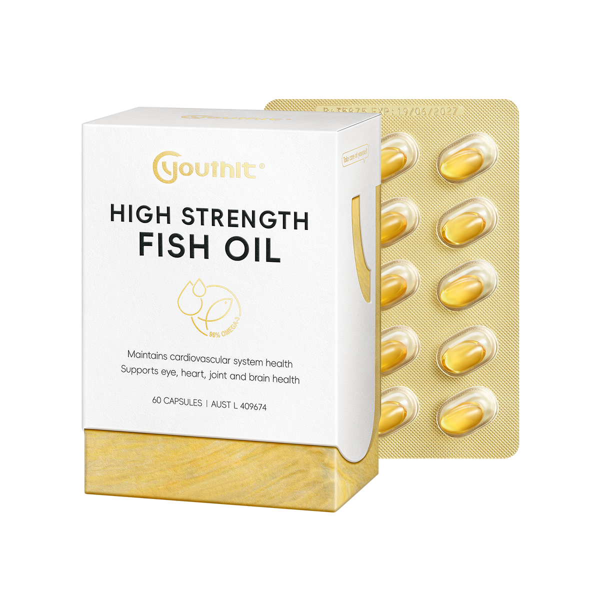 YouthIt High Strength Oil 60 Capsules