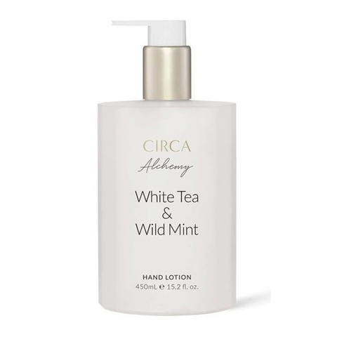 Circa Alchemy White Tea and Wild Mint Hand Lotion 450mL