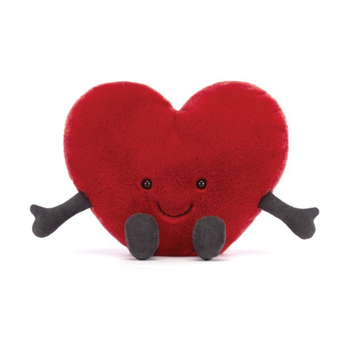 Jellycat Amuseable Red Heart Large